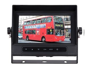 Monitor de 7" resistente al agua IP68 + 4 entradas para cámaras VGA + mando a distancia
