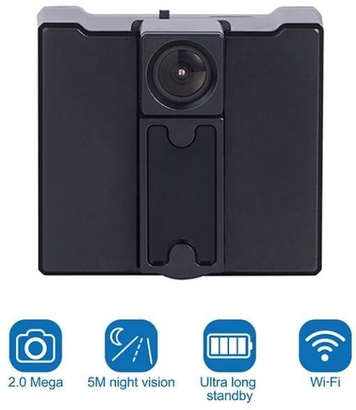 Мини шпионска камера с FULL HD резолюция с детекция на движение + WiFi/P2P.