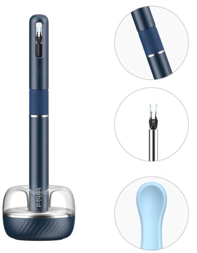 Smart čistič ucha – kamera 10 Mpx + WiFi aplikácia + 27 doplnkov