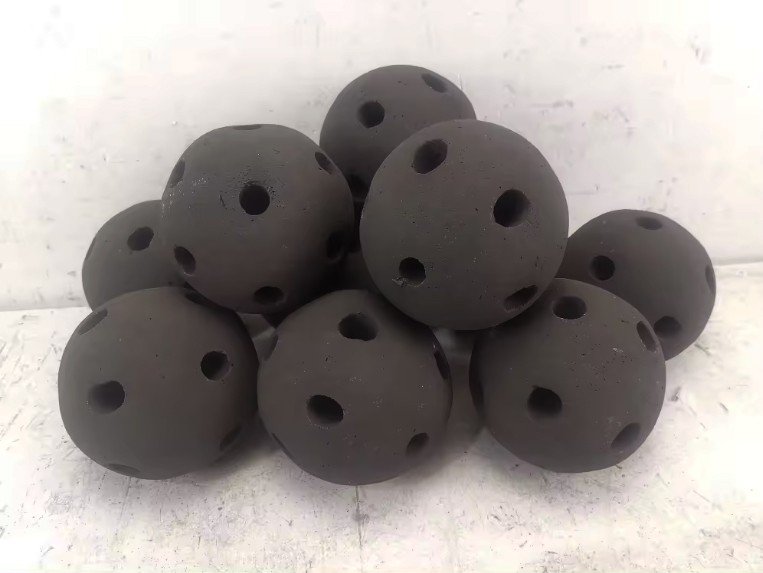 Žáruvzdorné 3" keramické koule do topeniště (sada 10ks)