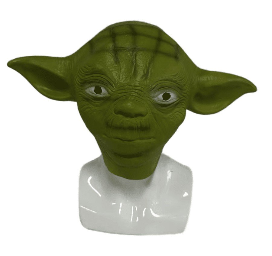 Maska na tvár Yoda – filmová maska zo Star Wars na karneval a Halloween