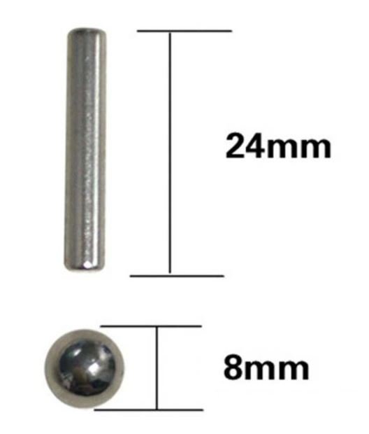 Farebné tyčinky magnetické + 27 guličiek strieborných neodymové
