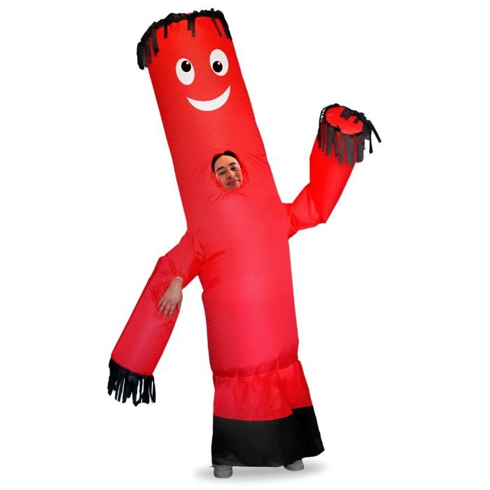 Kostým maskot panák – reklamný nafukovací oblek panák XXL 2,4 m + ventilátor
