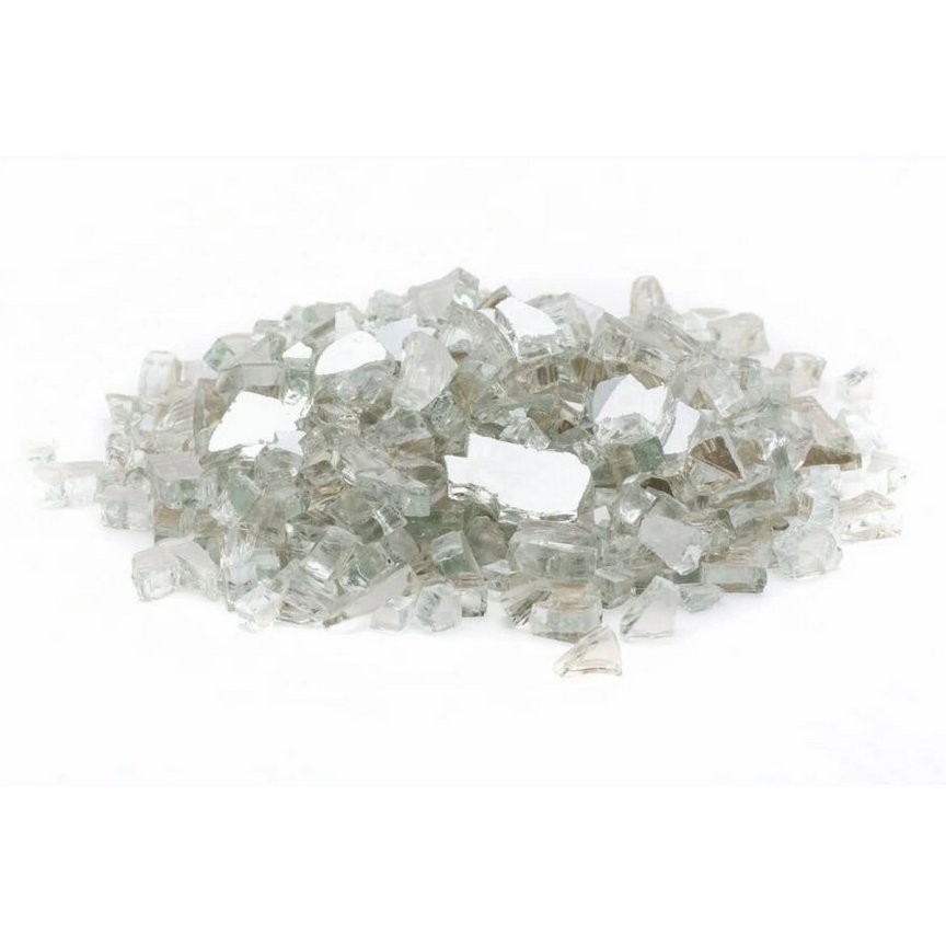 Trblietavá dekoračná výplň do ohniska (kalené sklo 1,7-1,9 cm) - CRYSTAL