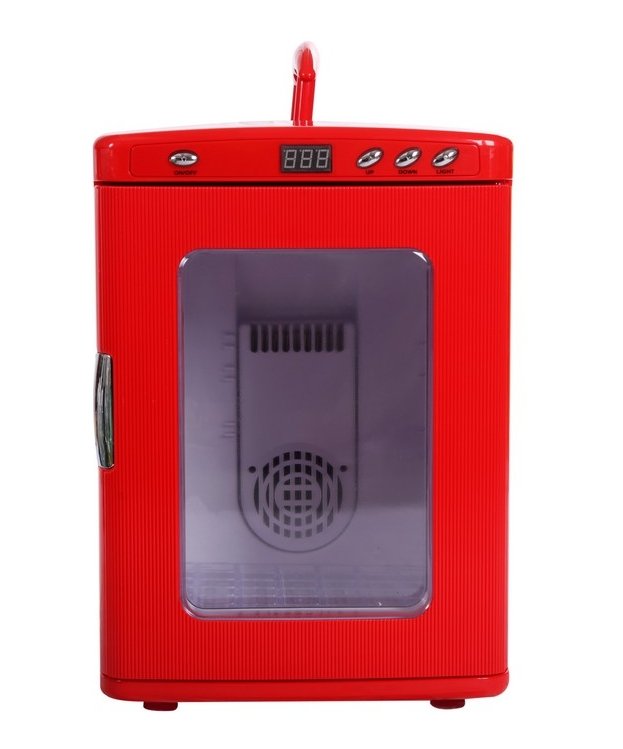 Prenosná mini chladnička 25L na nápoje, pivo, víno a plechovky – 12V/230V - Termo chladnička s ohrevom a chladením o 25°C