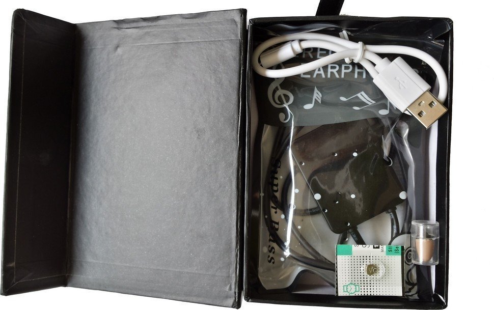 SET - Spy FULL HD WiFi kamera v rtu P2P + Spy sluchátko do ucha