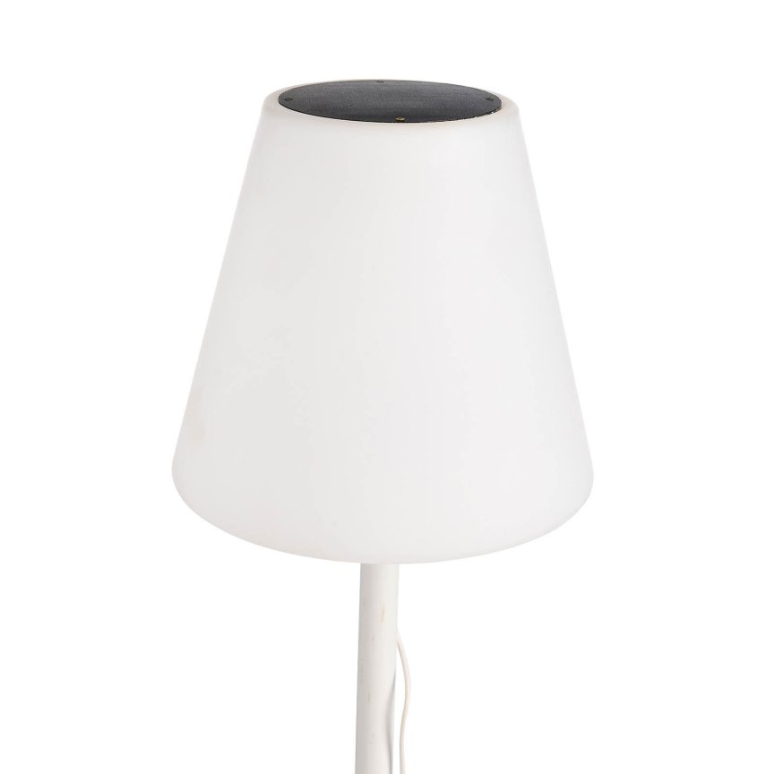 RETRO solárna LED lampa záhradná s RGB/bielym svetlom a 1200mAh bateriou