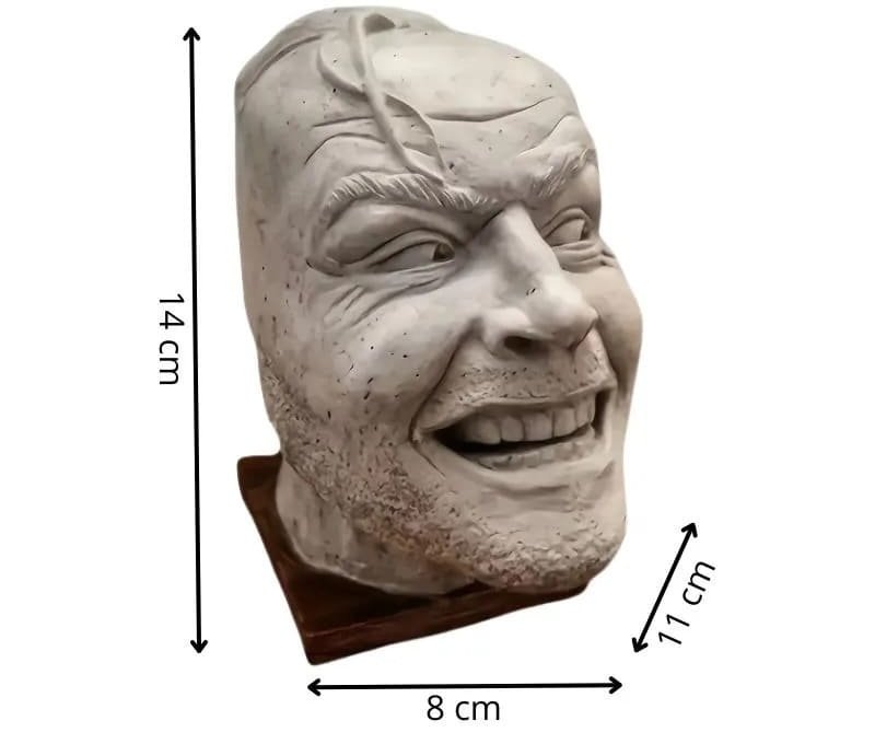 Zarážka na knihy tvář – stojan na knihy Funny Face
