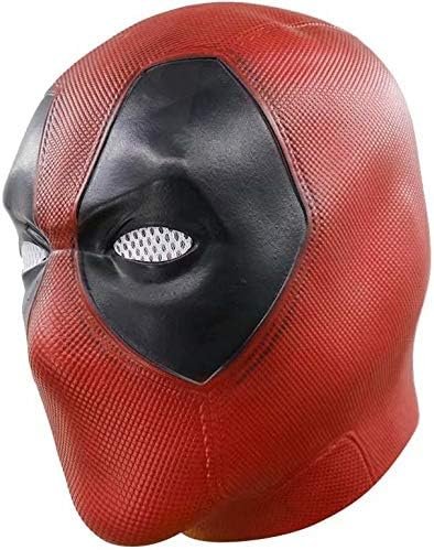 Maska na obličej Deadpool – superhrdinská kostýmní maska na Halloween a karneval