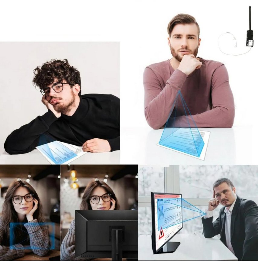 Студентска камера за запис на текст с ръчен фокус (изпити) + WiFi / P2P