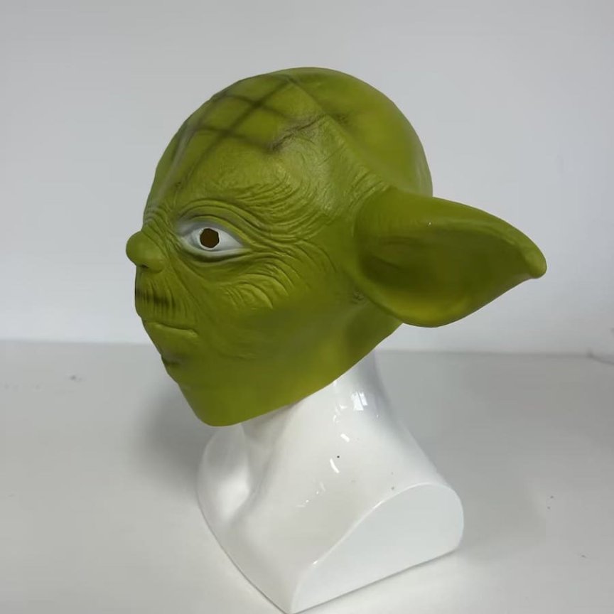 Maska na tvár Yoda – filmová maska zo Star Wars na karneval a Halloween