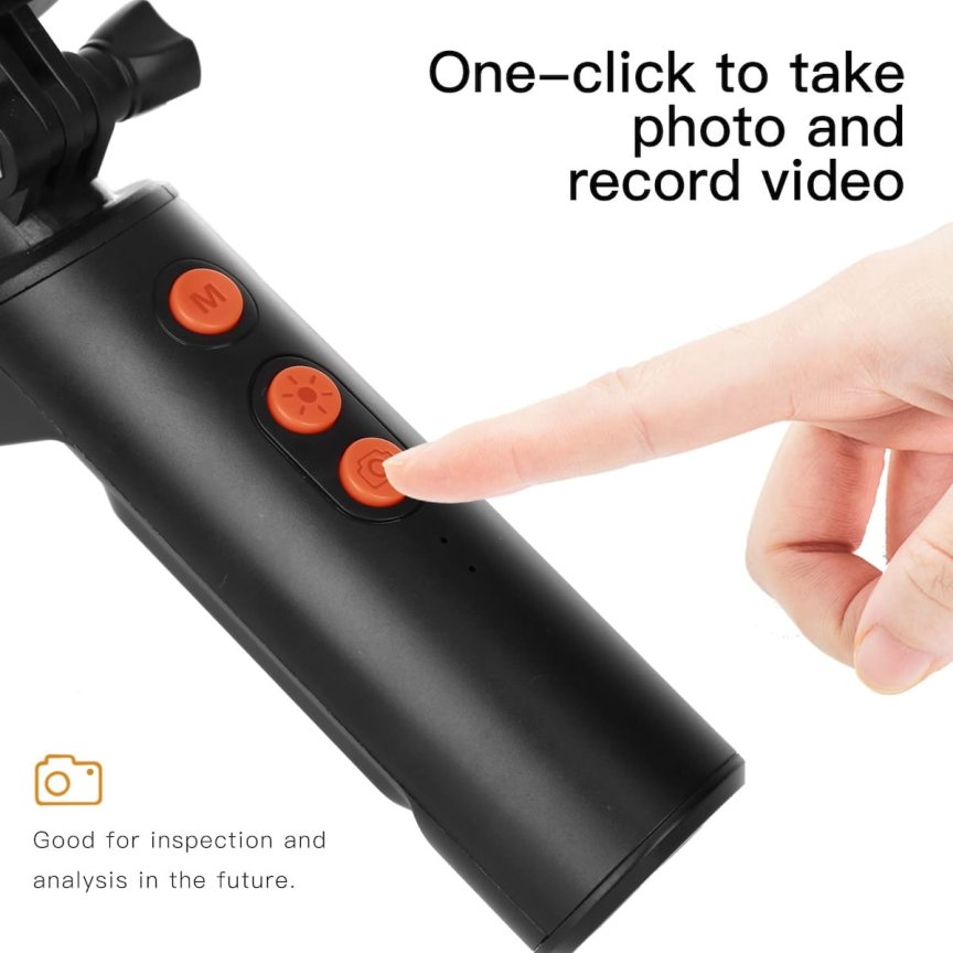 Endoskopická kamera s podstavcom na mobil  FULL HD s Wifi duálna 8mm - 5m kábel
