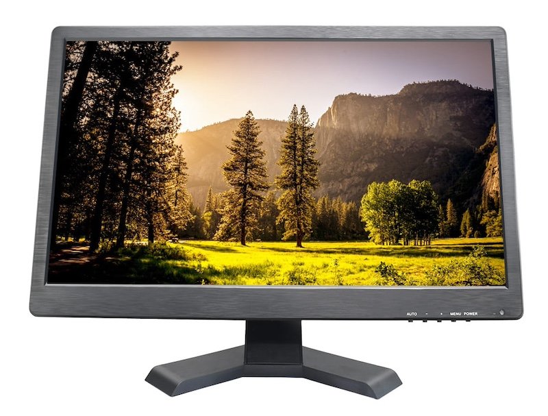 BNC monitor pro kamery / kamerové systémy 21,5" + HDMI + IPS + Full HD s reproduktory