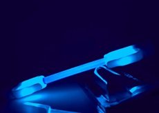 SuperFlare LED svetlá na bicykel – modrá