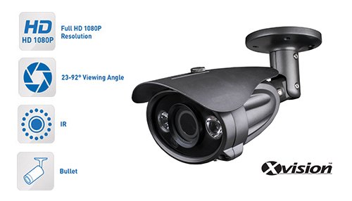 Cameră profesională AHD FULL HD varifocală + 60 m IR + 3DNR