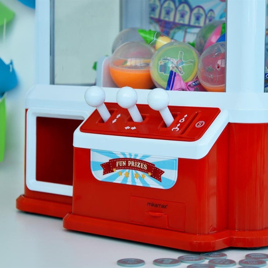 Automat Candy Grabber Deluxe – herní stroj na sladkosti s 10 kuličkami