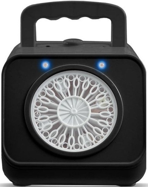 Stroj na bubliny – prenosný bublifuk 200 ml + 2 LED