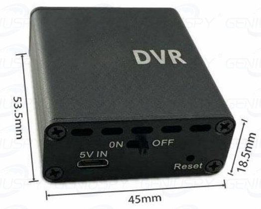 Mini cámara estenopeica FULL HD con 90° + audio + módulo DVR Transmisión EN VIVO soporte 3G/4G SIM