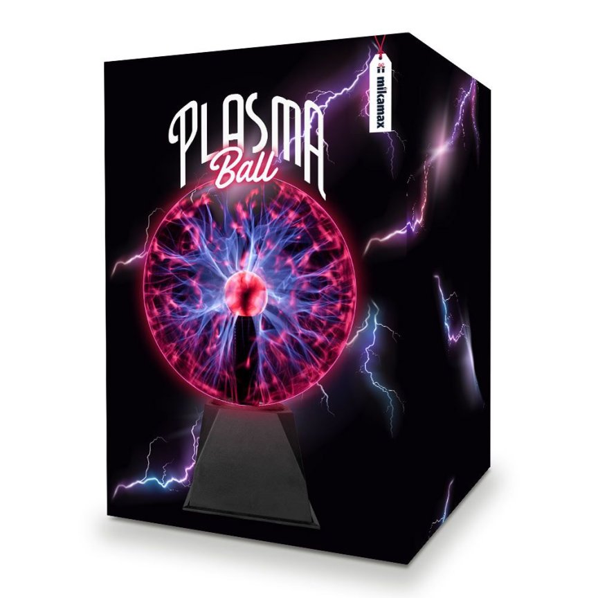 Plazmová koule – Dekorativní lampa s blesky, USB napájení
