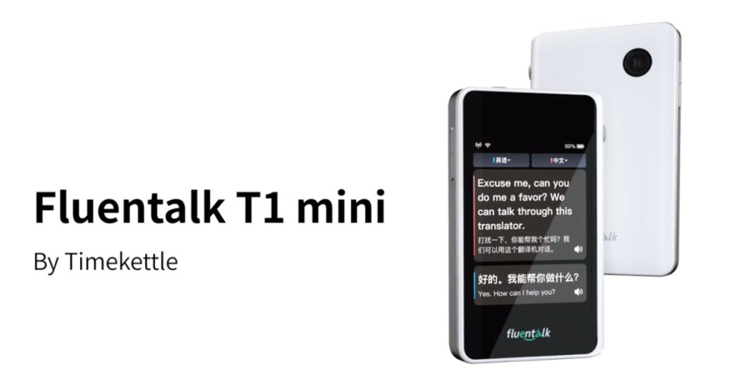 Prekladač Fluentalk T1 Mini - 36 jazykov/88 akcentov + 39 jazykov aj foto preklad/OFFLINE 13 jazykov
