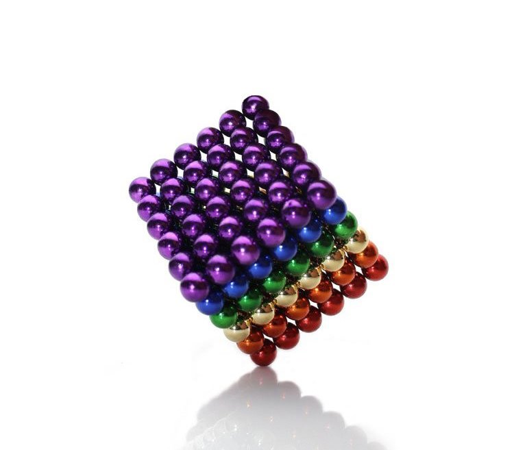 Guličky na kreatívne skladanie Neocube - Magnetické guličky farebné 5mm