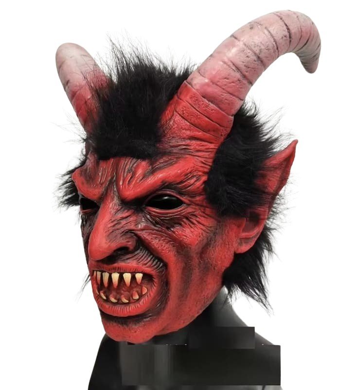 Maska na tvár Lucifer – Lucifer maska na hlavu pre deti aj dospelých