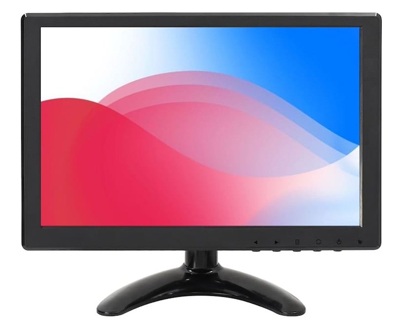 Monitor 10,1" pro bezpečnostní kamery / systémy s BNC vstupem pro kameru