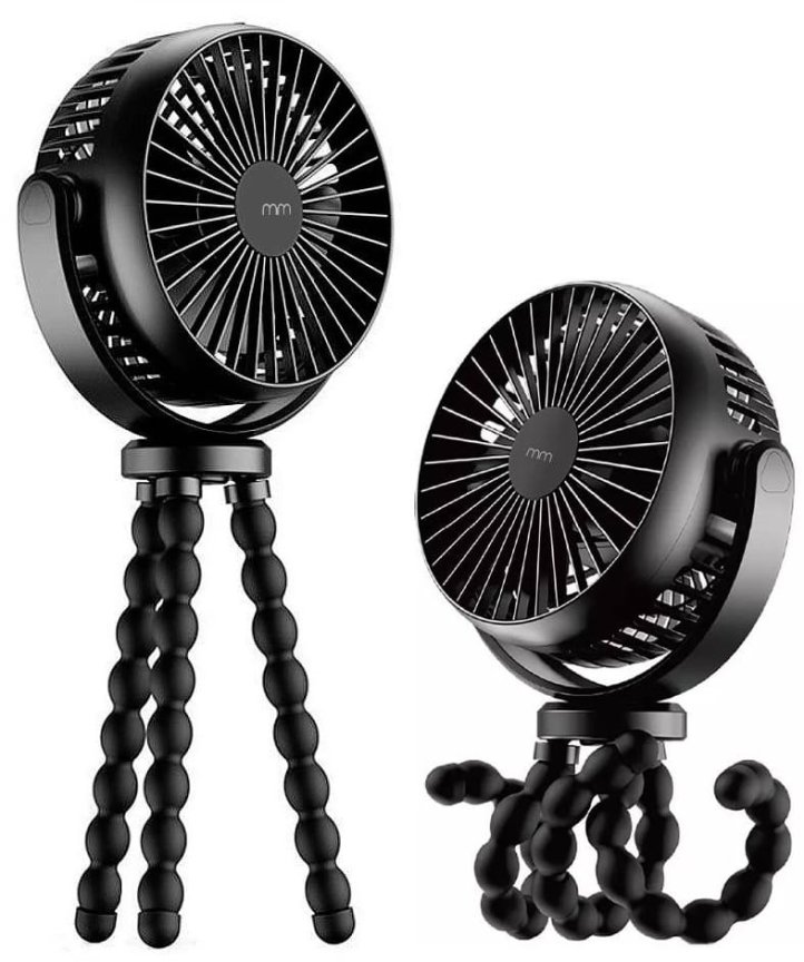 Ventilátor mini flexibilný – ventilátor s ohybným držiakom na USB