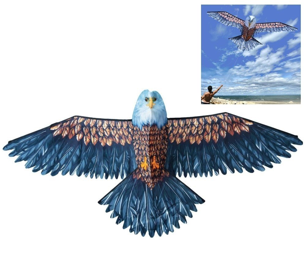 Drak orel 3D – dětský létající drak XXL 186 cm