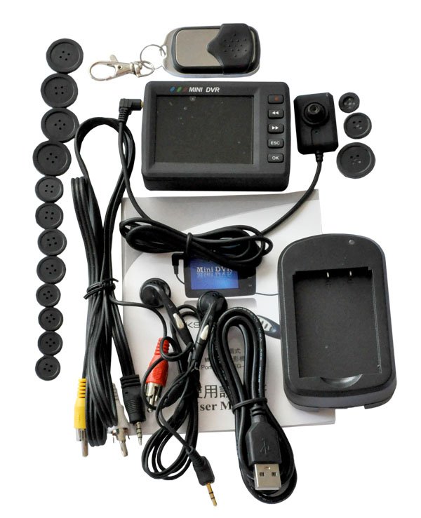 Pulsante Angel Eye fotocamera con display LCD