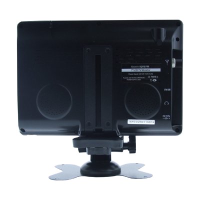 7" LCD-monitor met BNC- en phono-ingangen en luidsprekers