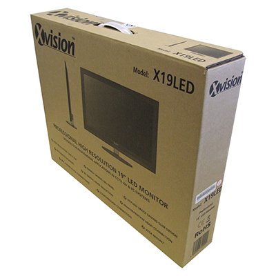 LED-Monitor 19" - VGA, DVI, HDMI, BNC, Lautsprecher