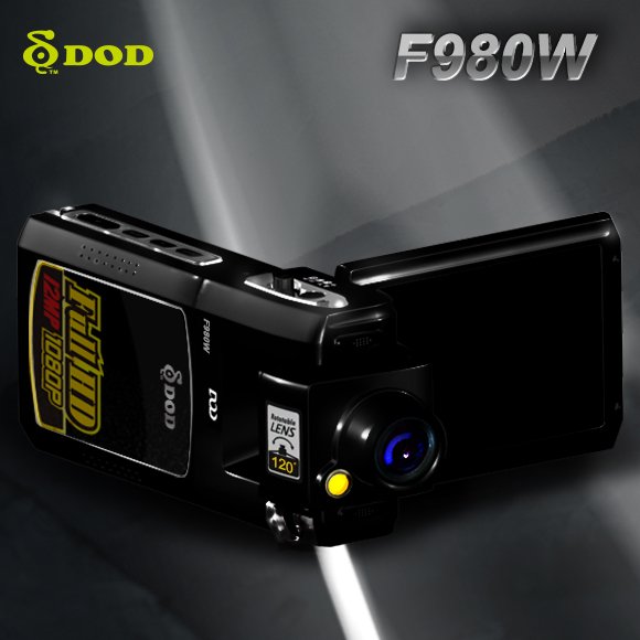 Cámara de coche FULL HD - DOD F980W + WDR