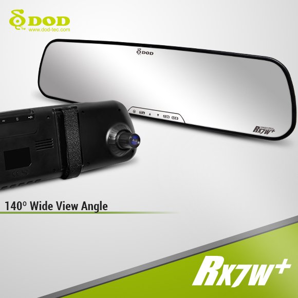 Camera din oglinda retrovizoare cu GPS - DOD RX7W +