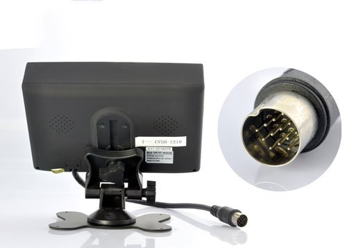 4x IR LED камери за паркиране със 7" LCD дисплей