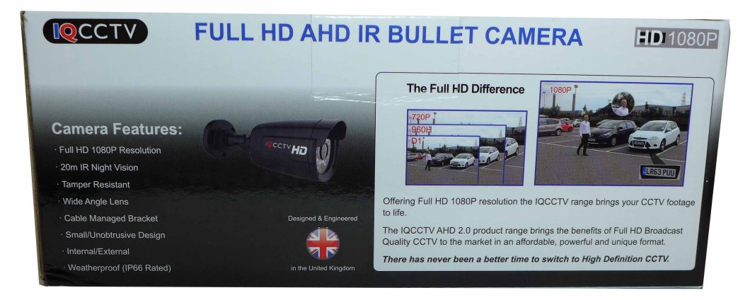 Camera de securitate AHD HD1080p + LED IR 20 m + Antivandal