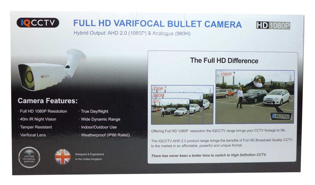 Camere CCTV Tehnologie 1080P AHD cu 40 m IR