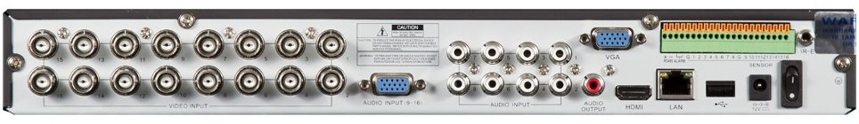 DVR záznamník hybridní AHD 1080P / 960H / 720P - 16 vstupový