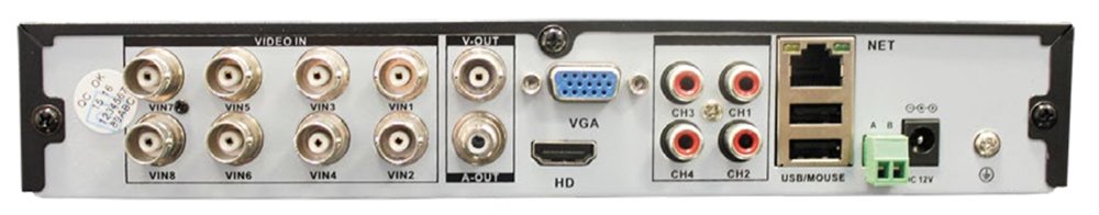 Sistema de câmera 6x AHD 720P bullet camera + 20m IR e DVR + 1 TB
