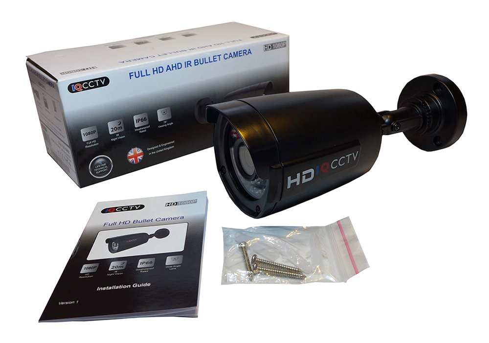 Sistem kamer 4x AHD kamera 1080p z 20m IR + Hybrid DVR
