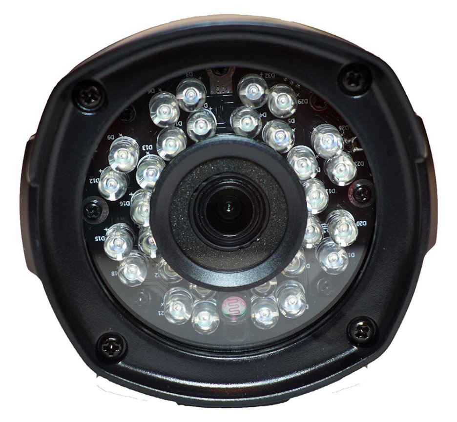 Sistem kamer 4x AHD kamera 1080p z 20m IR + Hybrid DVR
