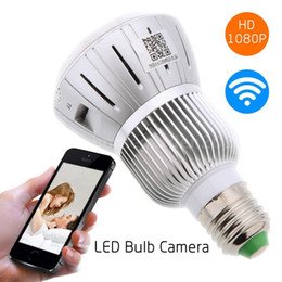 WiFi камера в лампата + детекция на движение - Full HD + IR