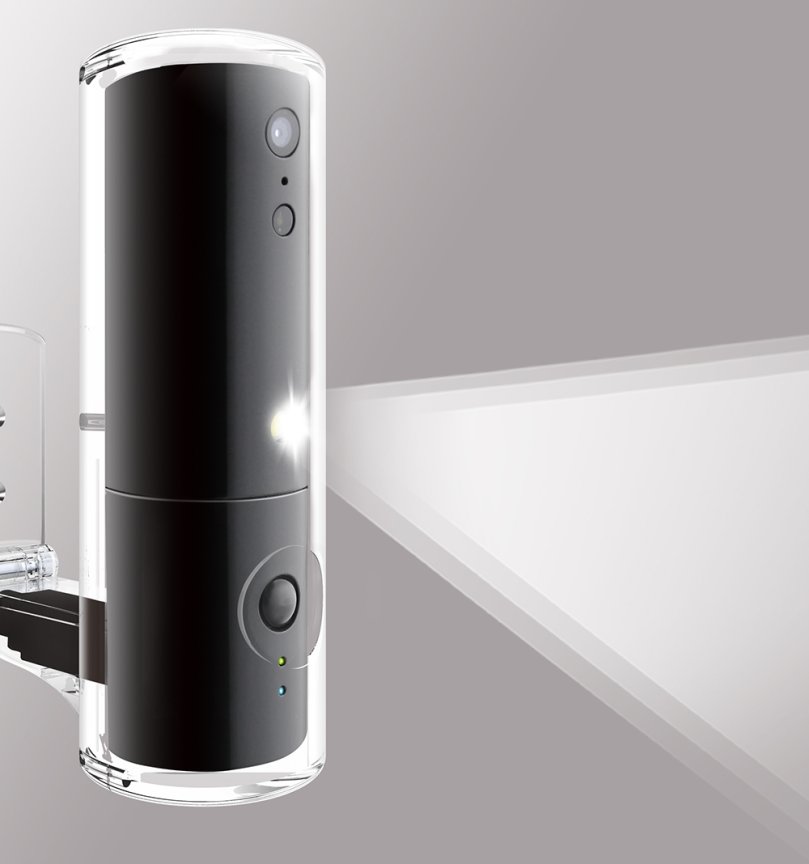 Telecamera IP WiFi per esterno HD iSensor Patio - girevole di 240°