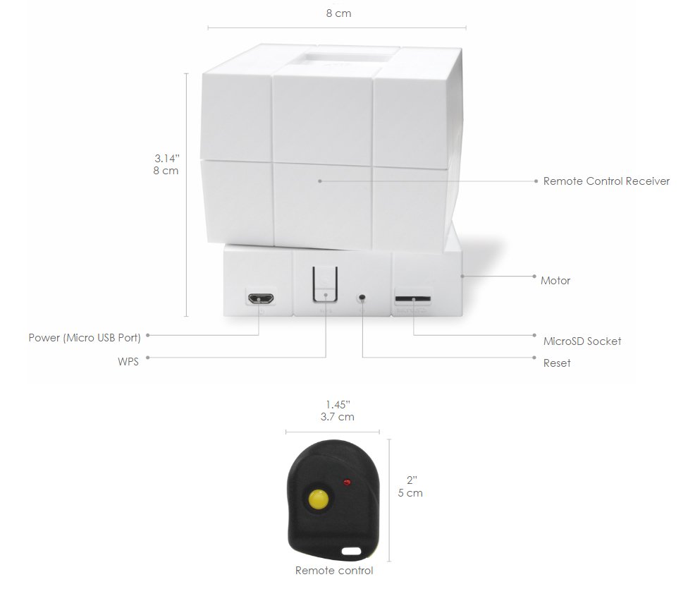 Telecamera IP Full HD iCare FHD - 8 LED IR + Face Detection