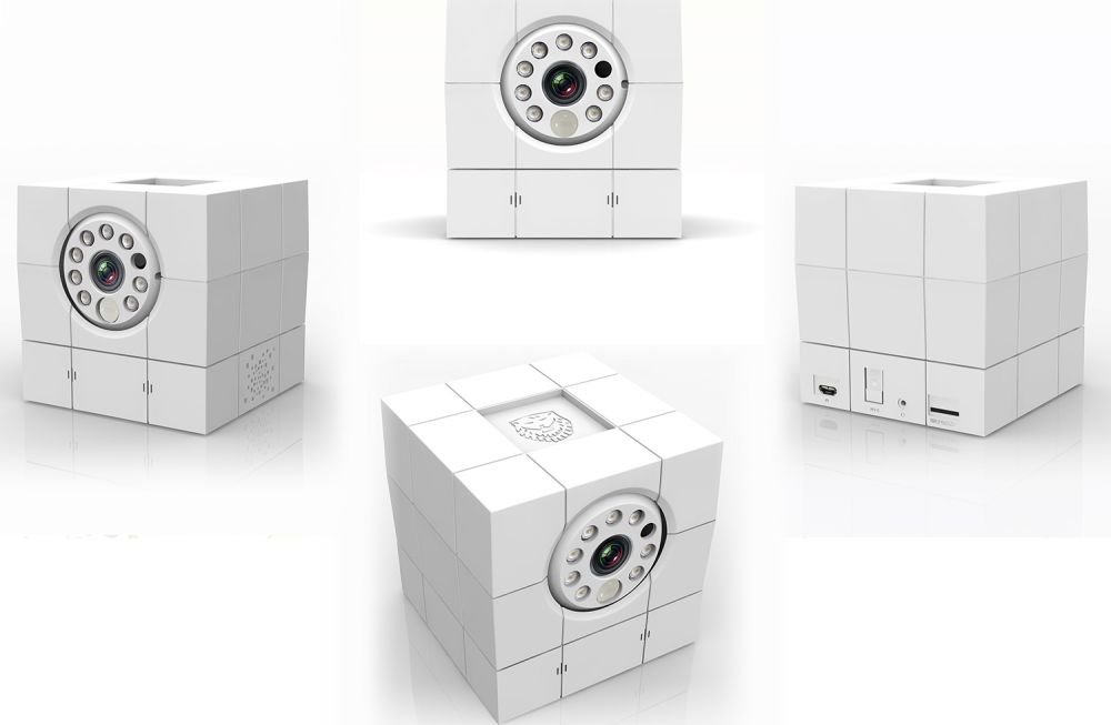 Telecamera IP Full HD iCare FHD - 8 LED IR + Face Detection