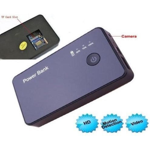 Преносима батерия 3000mAh + WiFi Spy Camera HD