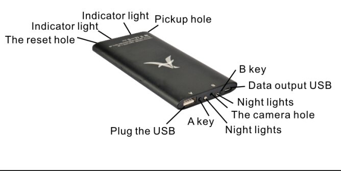 Powerbank portátil con cámara FULL HD