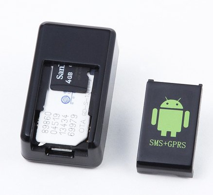 Localizzatore GSM mini su scheda SIM con telecamera
