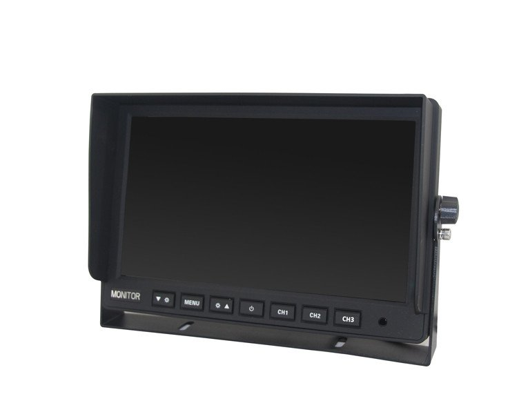 Parkplatzauto - AHD 7" LCD Monitor + 2x Kamera mit 18 IR LED