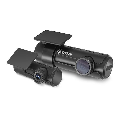 Sicurezza impostata nell'auto DOD RC500S con GPS e fotocamera DUAL 1080P